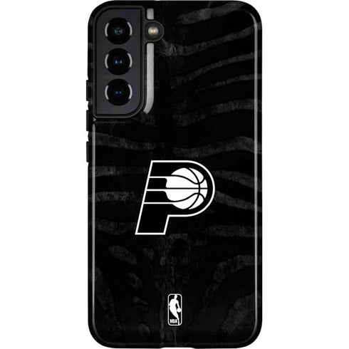 NBA Indiana Pacers Black Animal Print Galaxy S22 Plus Pro Case