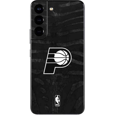 NBA Indiana Pacers Black Animal Print Galaxy S22 Skin