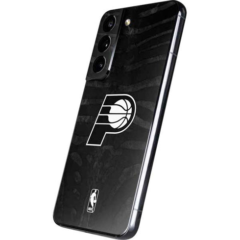 NBA Indiana Pacers Black Animal Print Galaxy S22 Skin
