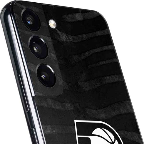 NBA Indiana Pacers Black Animal Print Galaxy S22 Skin