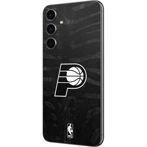 NBA Indiana Pacers Black Animal Print Galaxy S23 FE Skin