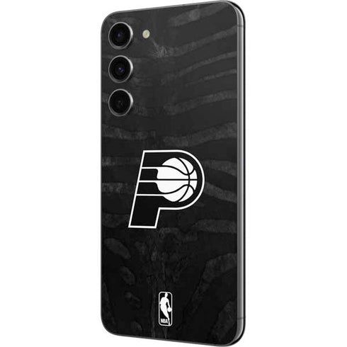 NBA Indiana Pacers Black Animal Print Galaxy S23 Plus Skin