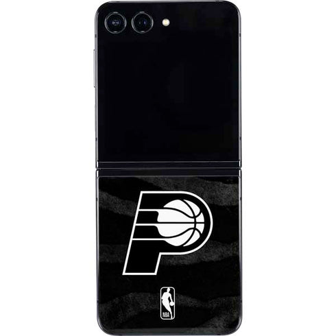 NBA Indiana Pacers Black Animal Print Galaxy Z Flip5 5G Skin