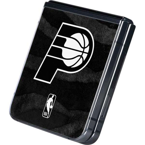 NBA Indiana Pacers Black Animal Print Galaxy Z Flip5 5G Skin