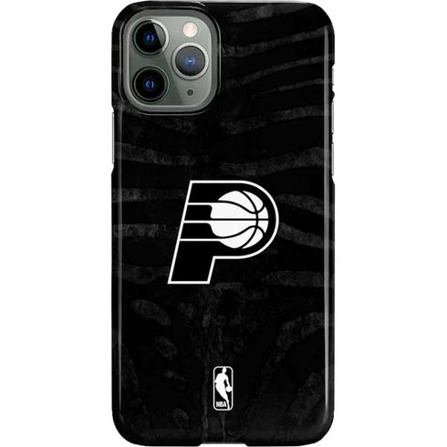 NBA Indiana Pacers Black Animal Print iPhone 11 Pro Lite Case