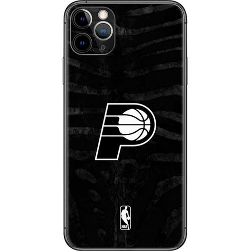 NBA Indiana Pacers Black Animal Print iPhone 11 Pro Max Skin