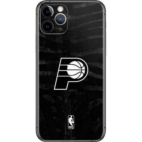 NBA Indiana Pacers Black Animal Print iPhone 11 Pro Skin