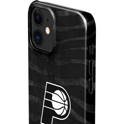 NBA Indiana Pacers Black Animal Print iPhone 12 Mini Lite Case