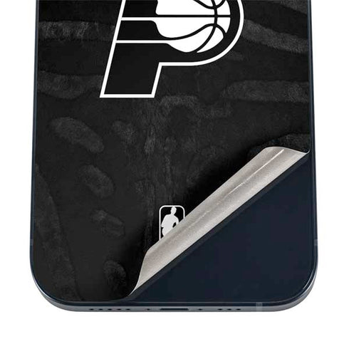 NBA Indiana Pacers Black Animal Print iPhone 12 Skin