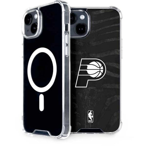 NBA Indiana Pacers Black Animal Print iPhone 13 MagSafe Case