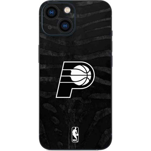 NBA Indiana Pacers Black Animal Print iPhone 13 Mini Skin