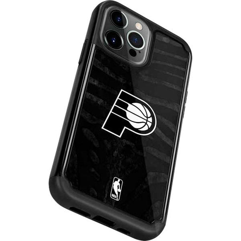 NBA Indiana Pacers Black Animal Print iPhone 13 Pro Cargo Case