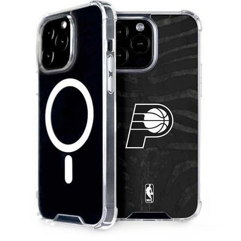 NBA Indiana Pacers Black Animal Print iPhone 13 Pro Max MagSafe Case