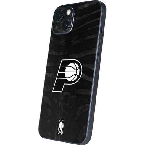 NBA Indiana Pacers Black Animal Print iPhone 13 Skin
