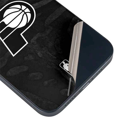NBA Indiana Pacers Black Animal Print iPhone 14 Plus Skin