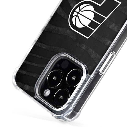 NBA Indiana Pacers Black Animal Print iPhone 15 Pro Max MagSafe Case