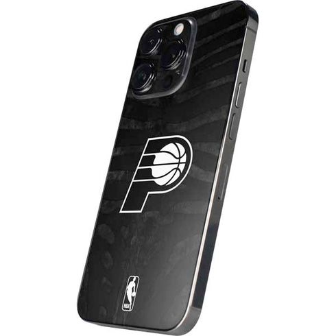 NBA Indiana Pacers Black Animal Print iPhone 15 Pro Skin