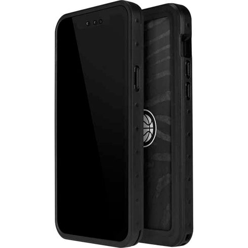 NBA Indiana Pacers Black Animal Print iPhone 15 Plus Waterproof Case