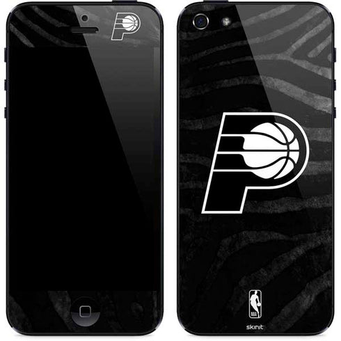 NBA Indiana Pacers Black Animal Print iPhone 5/5s/5SE Skin