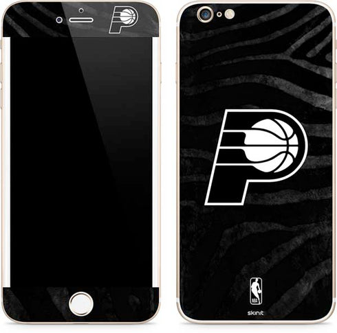 NBA Indiana Pacers Black Animal Print iPhone 6/6s Plus Skin