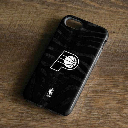 NBA Indiana Pacers Black Animal Print iPhone 8 Pro Case