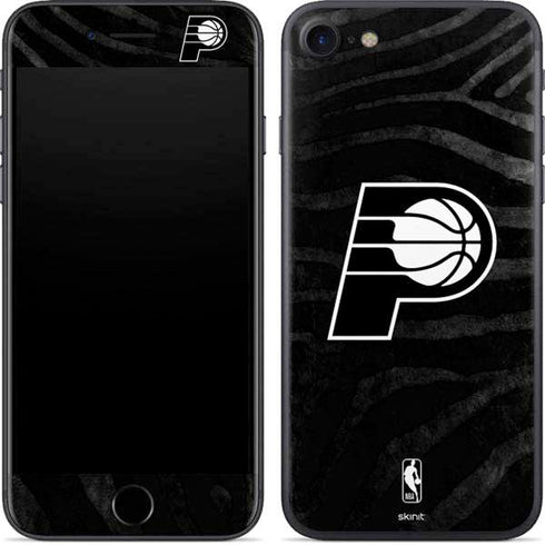 NBA Indiana Pacers Black Animal Print iPhone 8 Skin