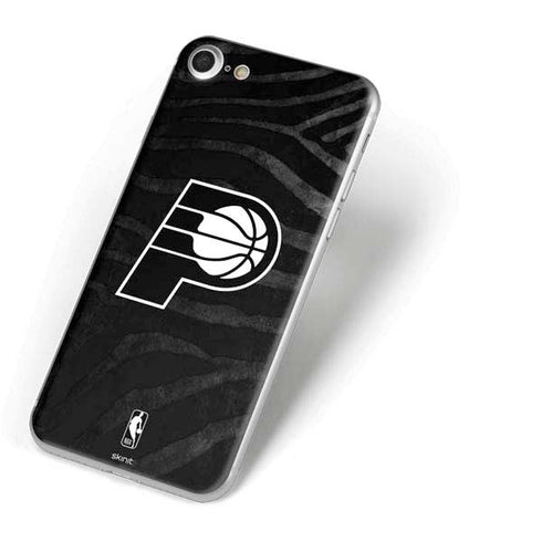 NBA Indiana Pacers Black Animal Print iPhone 8 Skin
