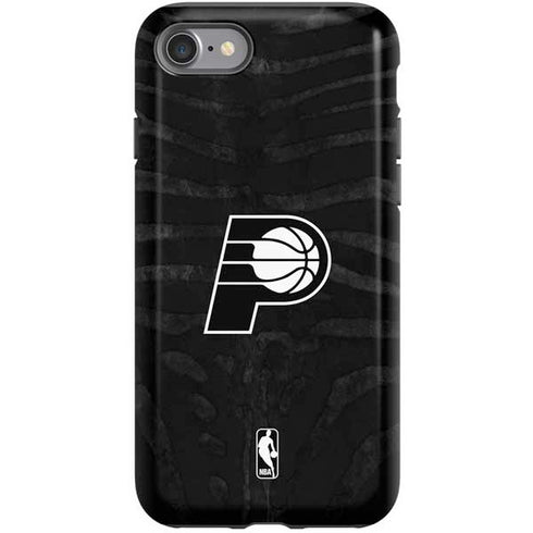NBA Indiana Pacers Black Animal Print iPhone SE (2nd & 3rd Gen) Pro Case
