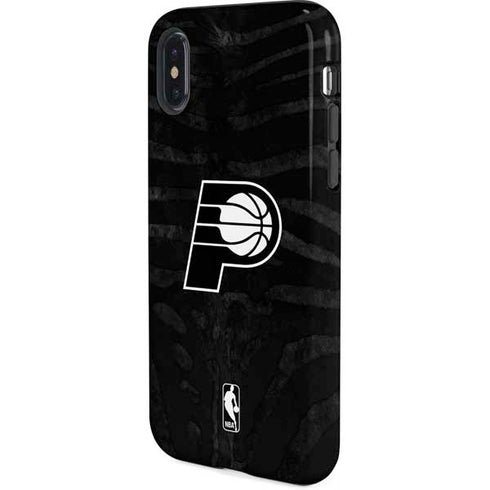 NBA Indiana Pacers Black Animal Print iPhone XS Pro Case