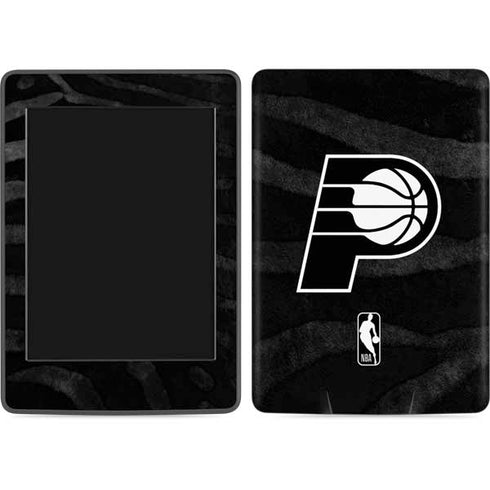 NBA Indiana Pacers Black Animal Print Amazon Kindle Skin