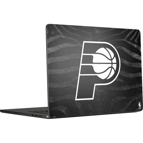 NBA Indiana Pacers Black Animal Print MacBook Air 15 in (2023) Skin