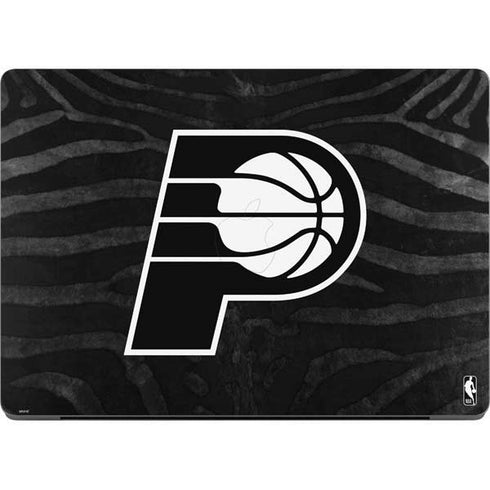 NBA Indiana Pacers Black Animal Print MacBook Pro 14in (2021-24) Skin