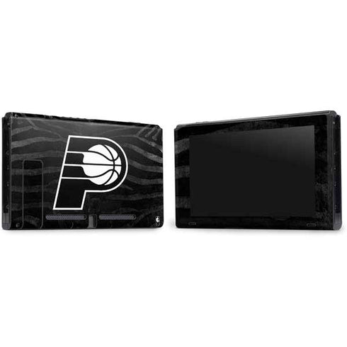 NBA Indiana Pacers Black Animal Print Nintendo Switch Bundle Skin