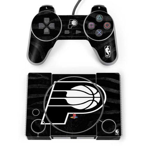 NBA Indiana Pacers Black Animal Print PlayStation Classic Bundle Skin