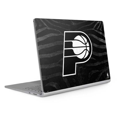 NBA Indiana Pacers Black Animal Print Surface Book 2 13.5in Skin