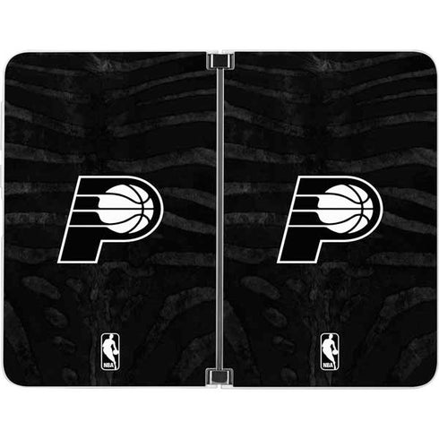 NBA Indiana Pacers Black Animal Print Surface Duo Skin
