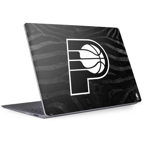 NBA Indiana Pacers Black Animal Print Surface Laptop 2 Skin