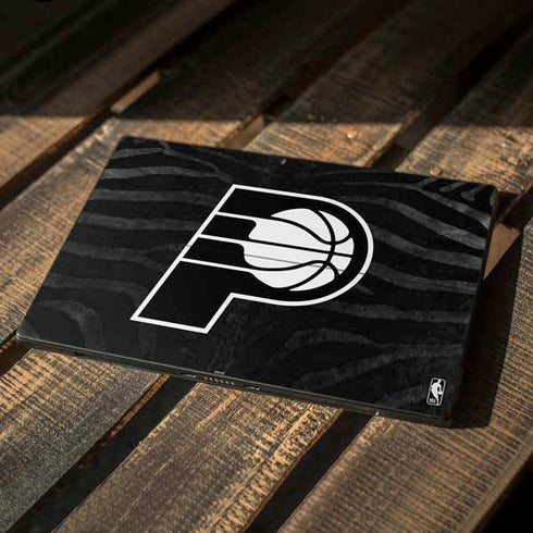 NBA Indiana Pacers Black Animal Print Surface Pro 7 Skin