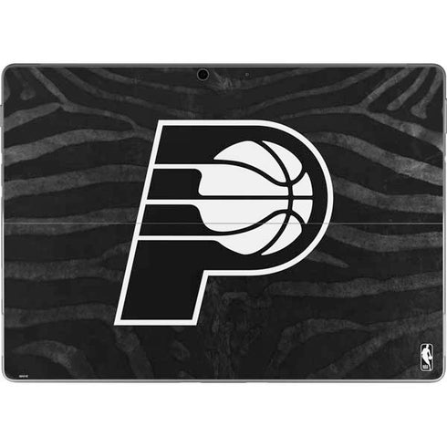 NBA Indiana Pacers Black Animal Print Surface Pro 9 Skin