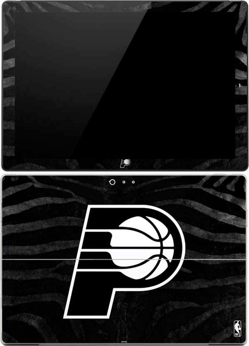 NBA Indiana Pacers Black Animal Print Surface Pro (2017) Skin