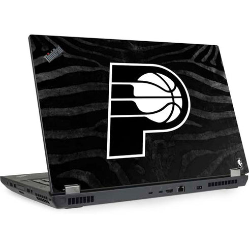 NBA Indiana Pacers Black Animal Print Lenovo ThinkPad Skin