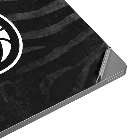 NBA Indiana Pacers Black Animal Print Universal Laptop 13in (10.6 x 7.6in) Skin