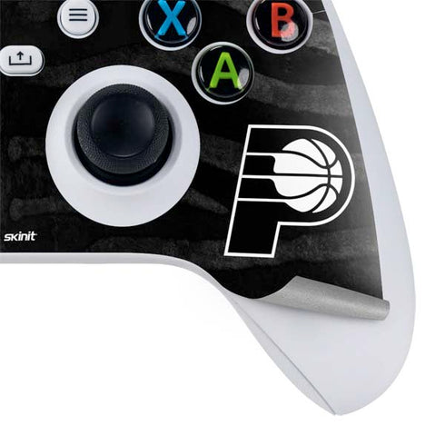 NBA Indiana Pacers Black Animal Print Xbox Series S Skins