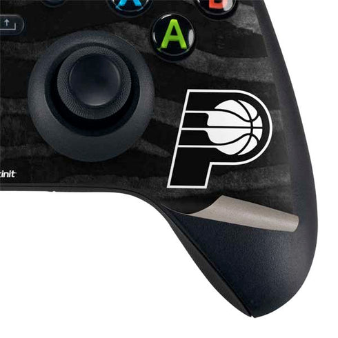 NBA Indiana Pacers Black Animal Print Xbox Series X Controller Skin