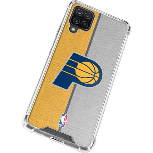 NBA Indiana Pacers Canvas Galaxy A12 Clear Case