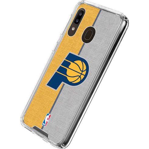 NBA Indiana Pacers Canvas Galaxy A30 Clear Case