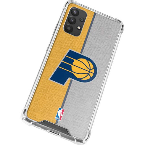 NBA Indiana Pacers Canvas Galaxy A32 5G Clear Case