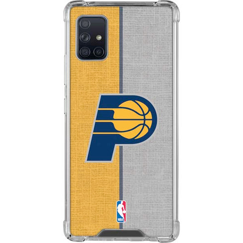 NBA Indiana Pacers Canvas Galaxy A51 5G Clear Case