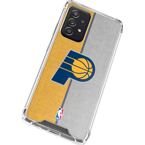 NBA Indiana Pacers Canvas Galaxy A52 5G Clear Case