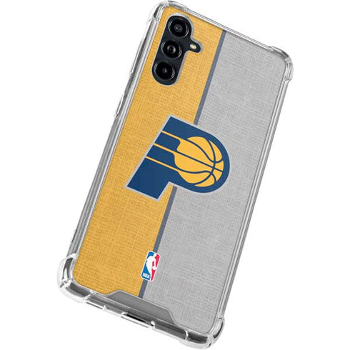 NBA Indiana Pacers Canvas Galaxy A54 5G Clear Case